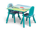 Bluey (1077) 2-Bluey Kids Table and Chair Set with Storage (2 Chairs Included)