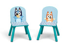 Bluey (1077) 3-Bluey Kids Table and Chair Set with Storage (2 Chairs Included)