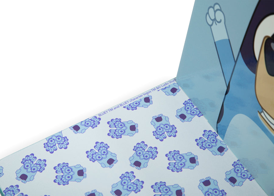 Bluey (1077) 5-Bluey Kids Table and Chair Set with Storage (2 Chairs Included)