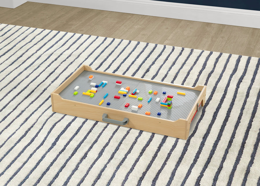 Play N Store Building Bricks Play Table with 100+ Play Bricks Included 20-Play N Store Building Bricks Play Table with 100+ Play Bricks Included