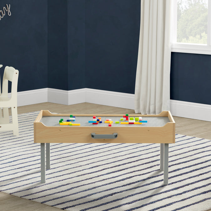 Play N Store Building Bricks Play Table with 100+ Play Bricks Included 25-Play N Store Building Bricks Play Table with 100+ Play Bricks Included