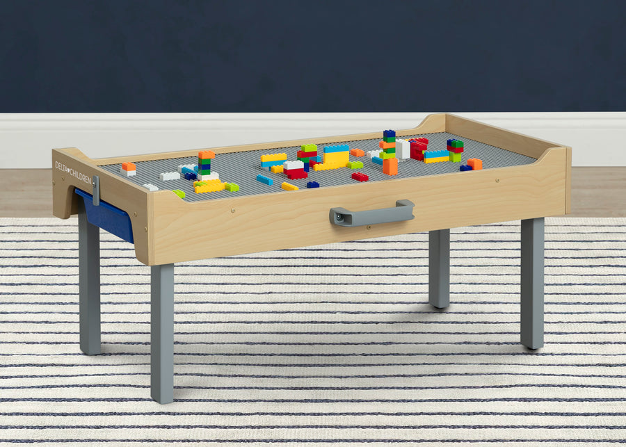Play N Store Building Bricks Play Table with 100+ Play Bricks Included 23-Play N Store Building Bricks Play Table with 100+ Play Bricks Included