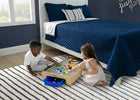 1634 3-Play N Store Building Bricks Play Table with 100+ Play Bricks Included
