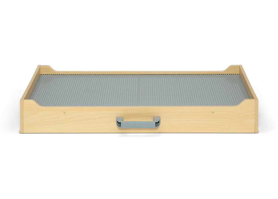 1634 10-Play N Store Building Bricks Play Table with 100+ Play Bricks Included