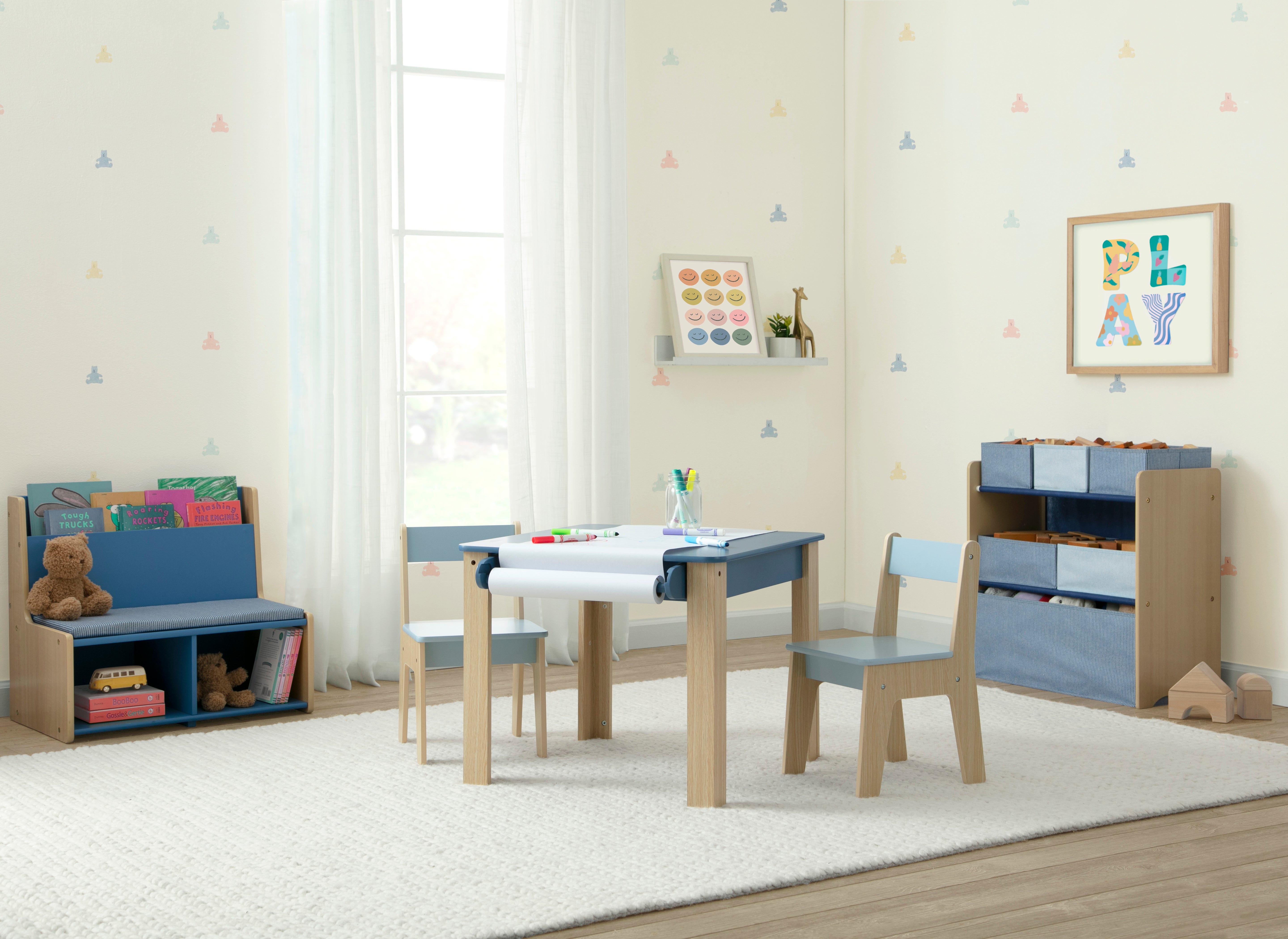 Complete The Look for GapKids Table and 2 Chair Set with Paper Roll Holder