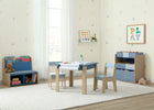Indigo Blue (1680) 6-GapKids Table and 2 Chair Set with Paper Roll Holder