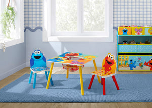 Sesame Street Table and Chair Set With Storage