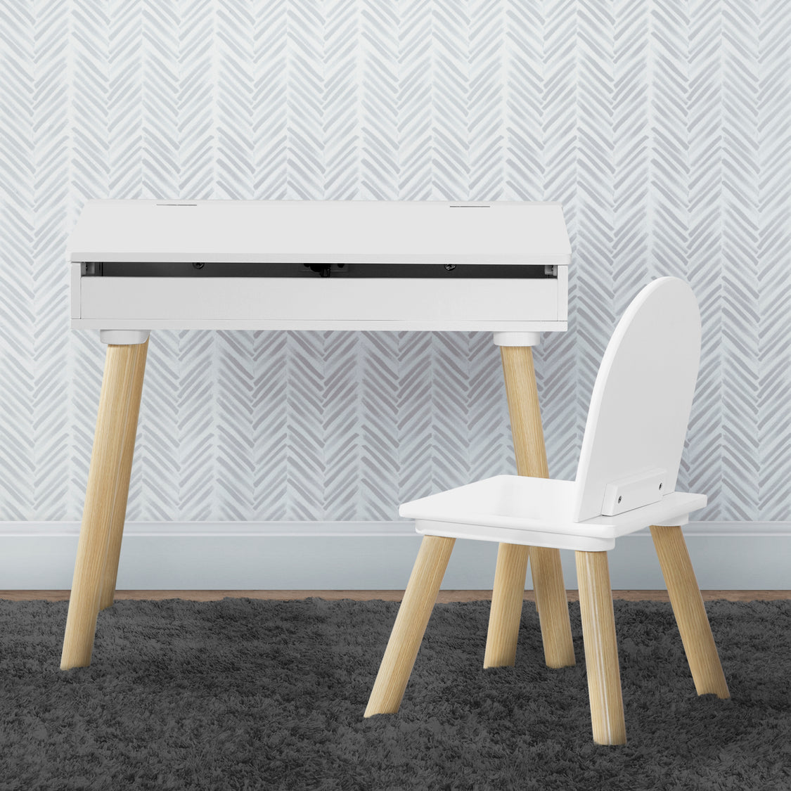TT89188GN 130 desk and chair ollie white natural lifestyle 103
