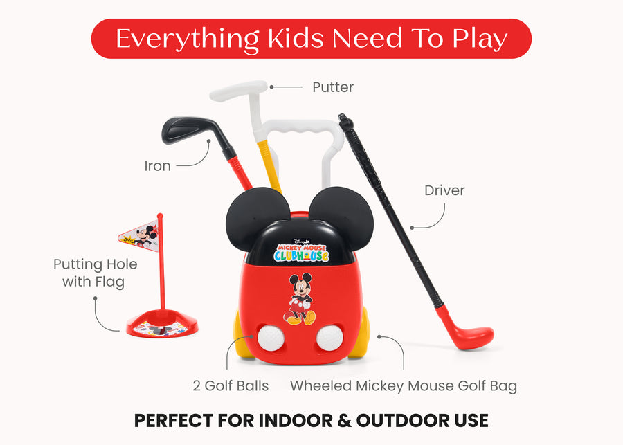 Mickey Mouse (1054) 2-Mickey Mouse Golf Sports Set