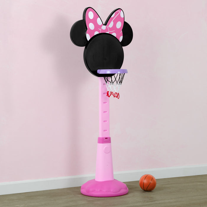 TY86585MN 1057 basketball hoop minnie lifestyle 103 1-Minnie Mouse Plastic Basketball Set