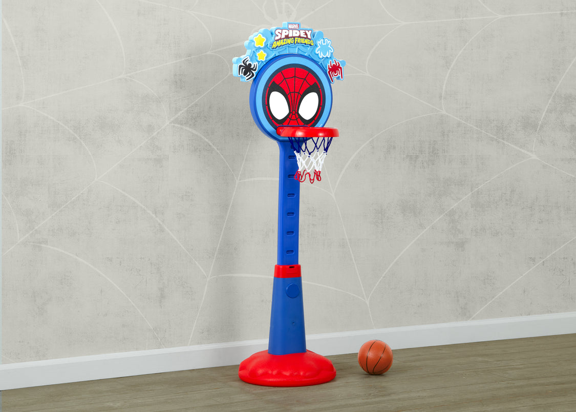 Spidey and His Amazing Friends Plastic Basketball Set