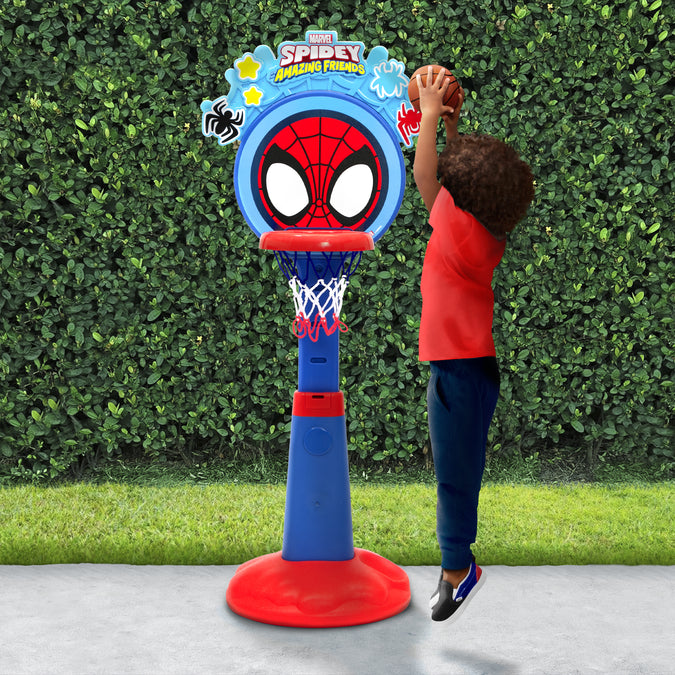 Spidey and His Amazing Friends Plastic Basketball Set 17-Spidey and His Amazing Friends Plastic Basketball Set
