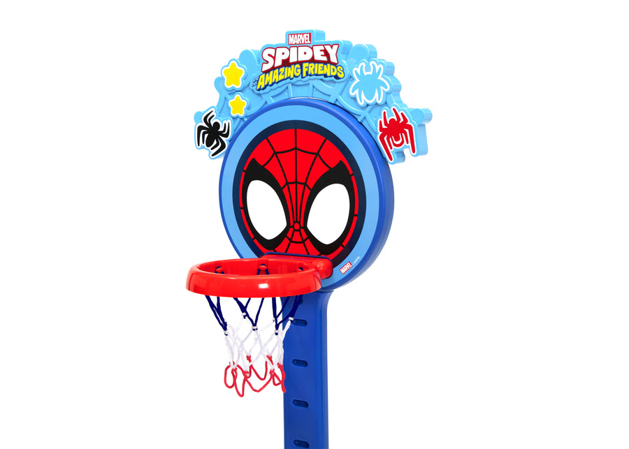 Spider-Man (1164) 7-Spidey and His Amazing Friends Plastic Basketball Set