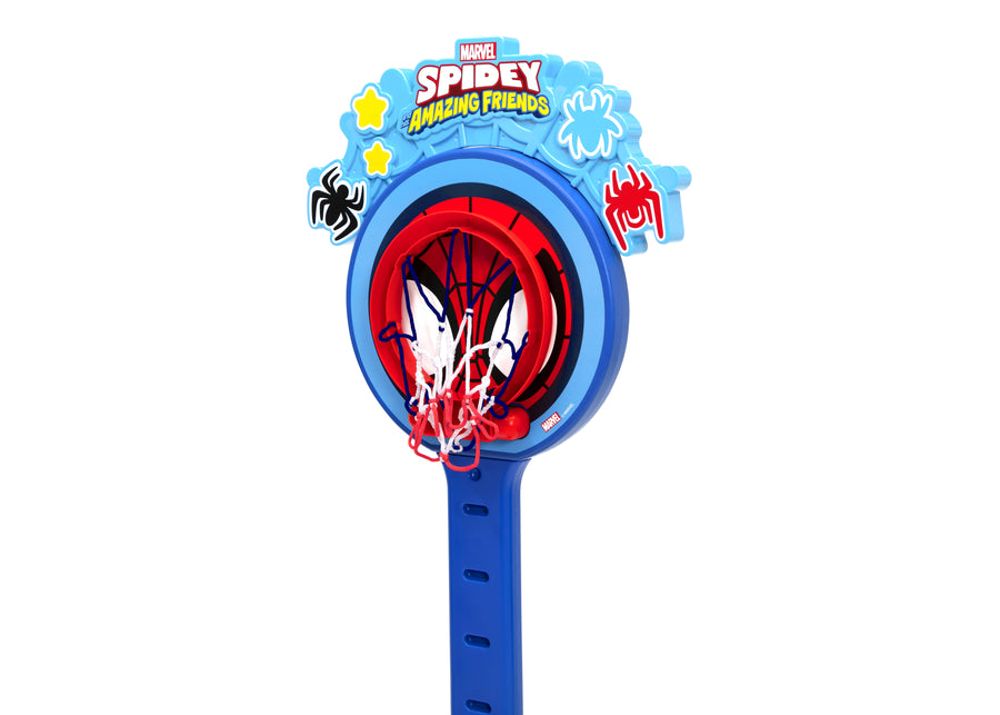 Spider-Man (1164) 9-Spidey and His Amazing Friends Plastic Basketball Set