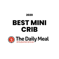 Award badge for Best Mini Crib 2020