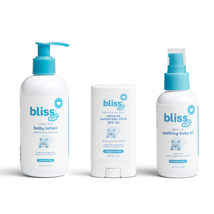 UBNS301 NO 1 0-Baby Care Essentials Gift Set -Includes Mineral Sunscreen Stick, Baby Oil & Baby Lotion