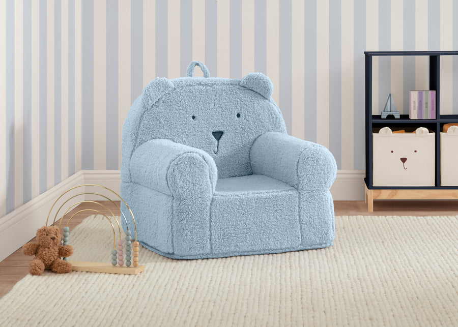 Powder Blue (1655) 21-babyGap Sherpa Bear Chair