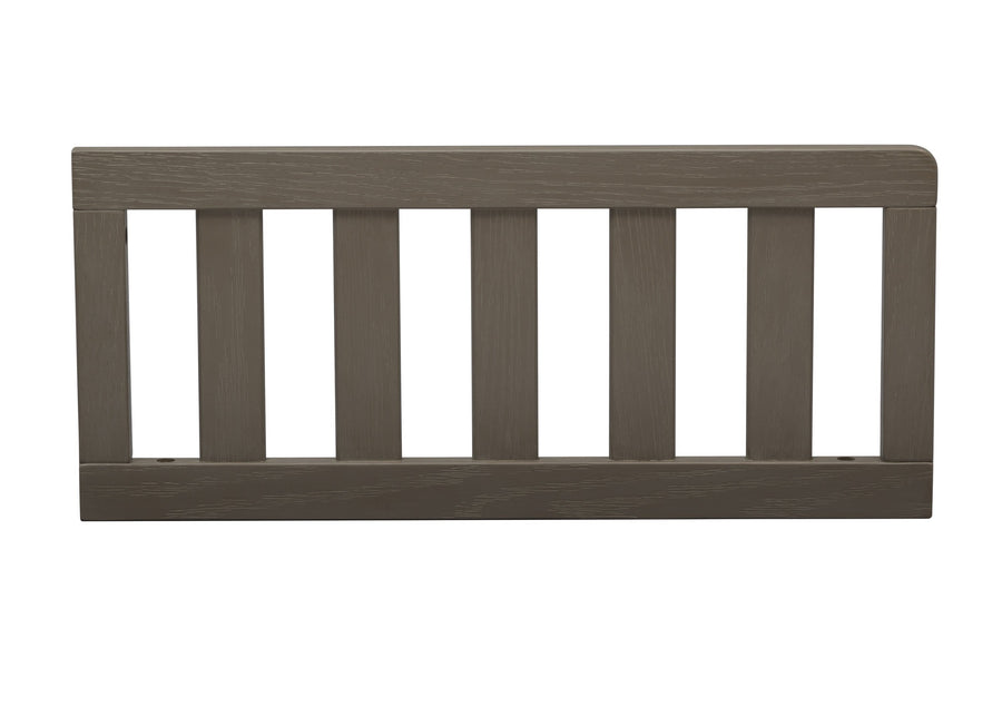 Delta Children Textured Pebble Grey (1341) Toddler Guardrail W0060 Front View a1a 1-Toddler Guardrail (W0060)
