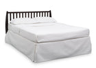 Mattress on a bed with a white background 22-Taylor 4-in-1 Convertible Crib