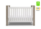 Bianca White with Textured Limestone (184) 17-Miles 4-in-1 Convertible Crib