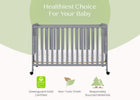 Grey (026) 20-Aria Full Size Portable Folding Crib