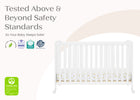 Bianca White (130) 8-Aria Full Size Portable Folding Crib