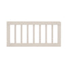 White wooden headboard on a white background 42-Toddler Guardrail (W100725)
