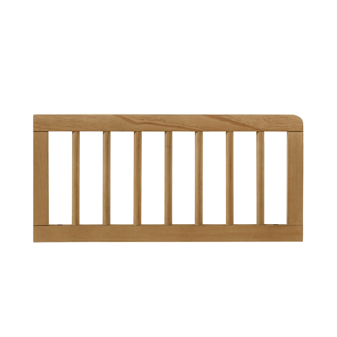 Wooden crib railing on a white background 45-Toddler Guardrail (W100725)