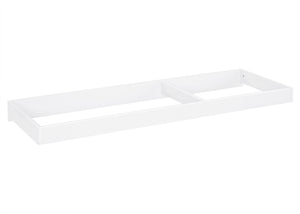 changing table topper for dresser White Wood Baby Dust with a soft Kenilworth Changing Topper | Dresser