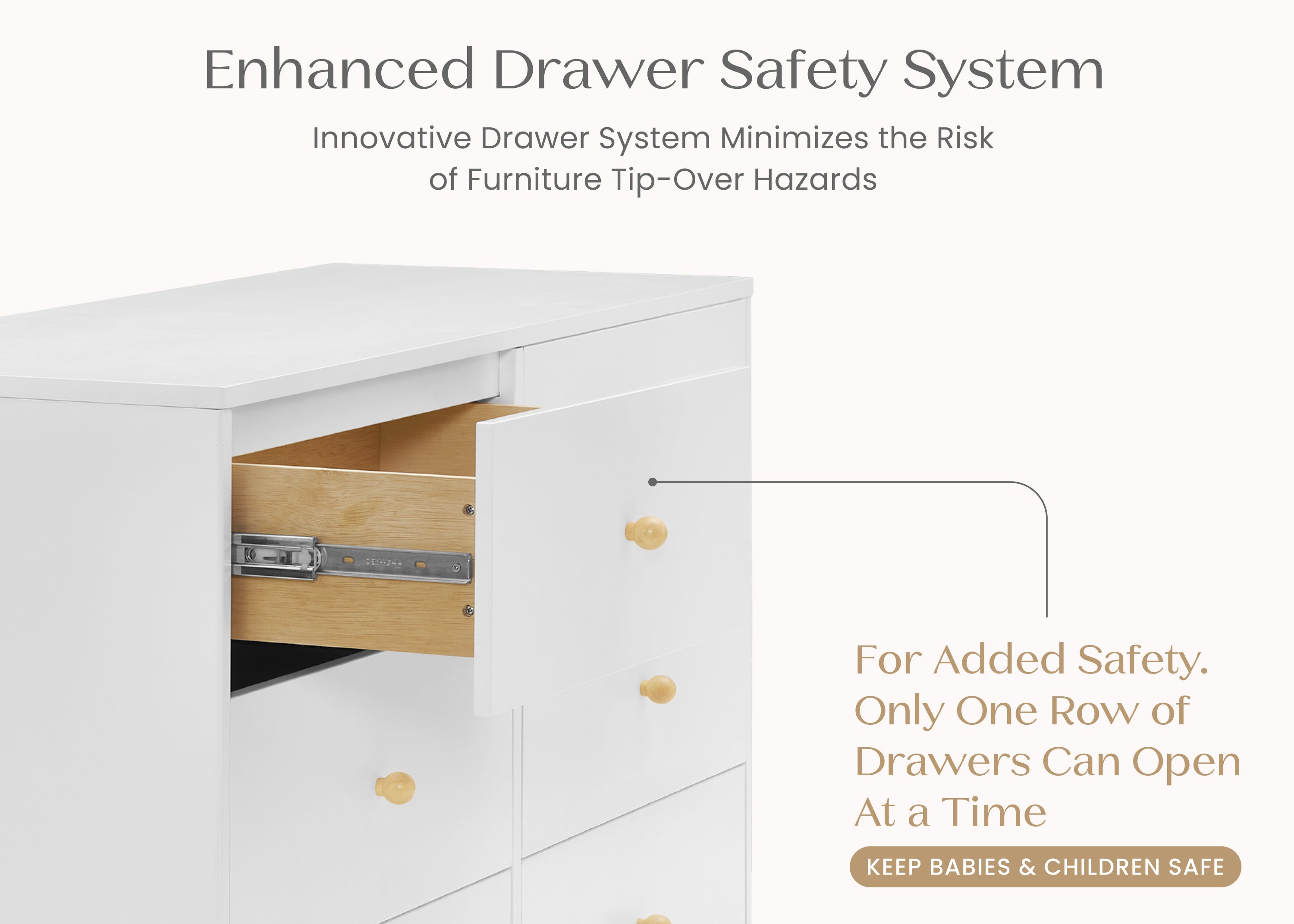 Essex 6 Drawer Dresser with Interlocking Drawers | Delta Children