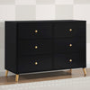 Essex 6 Drawer Dresser with Interlocking Drawers 17-Essex 6 Drawer Dresser with Interlocking Drawers