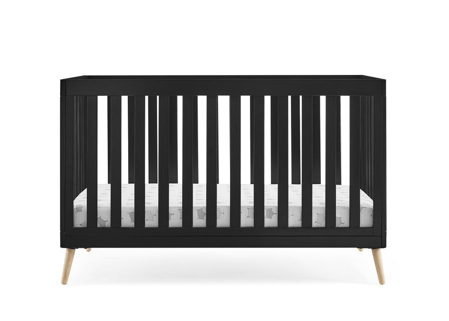 Ebony with Natural (1482) 56-Essex 4-in-1 Convertible Crib