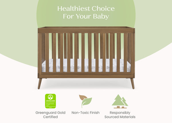 delta children eloise 4-in-1 convertible crib - greenguard gold certified Essex 4-in-1 Convertible Crib