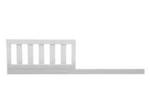 Delta Children Bianca White (130) Daybed/Toddler Guardrail Kit W103725 Front View 1