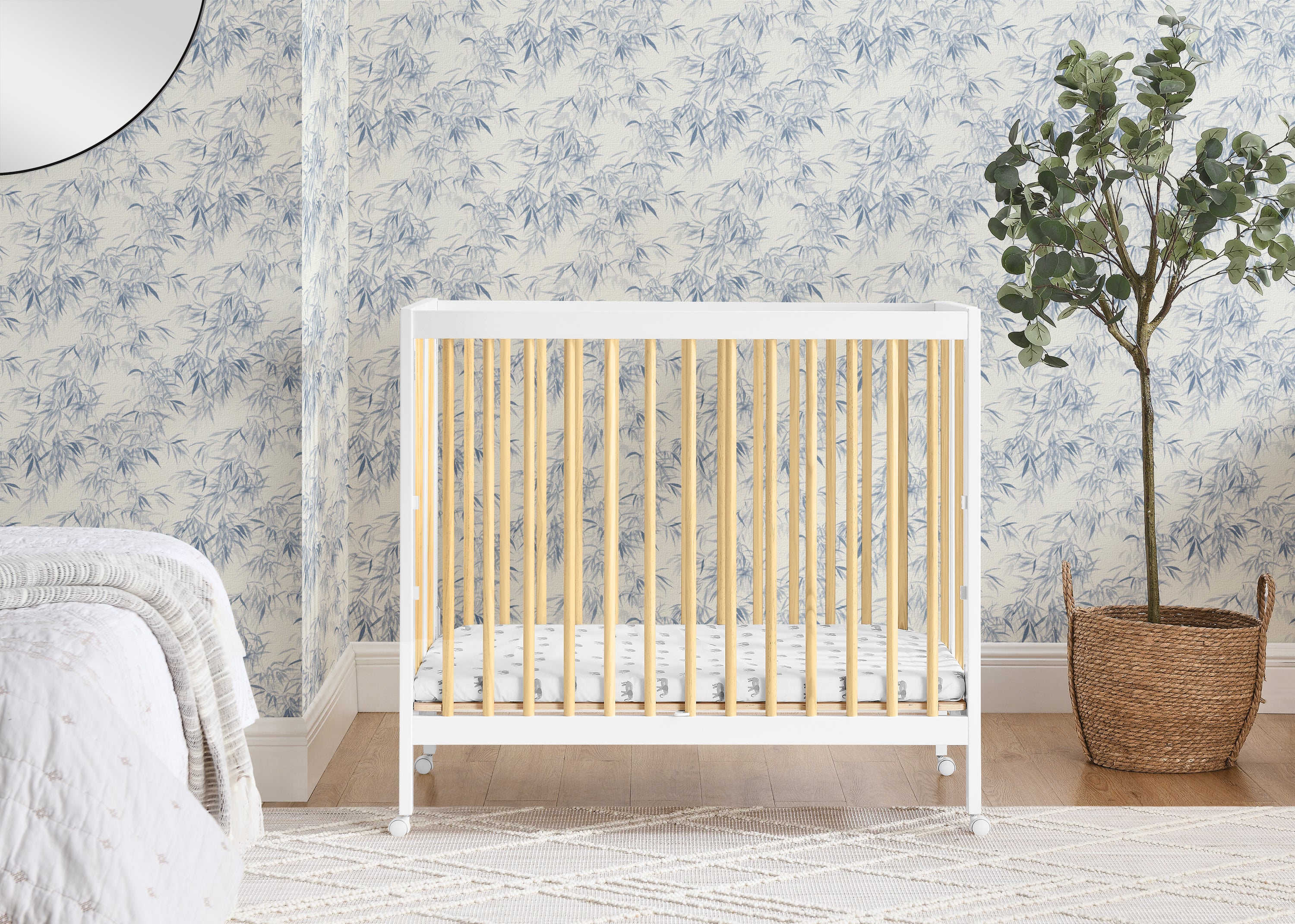 Complete The Look for Mia Portable Folding Mini Crib with 1.5-Inch Mattress