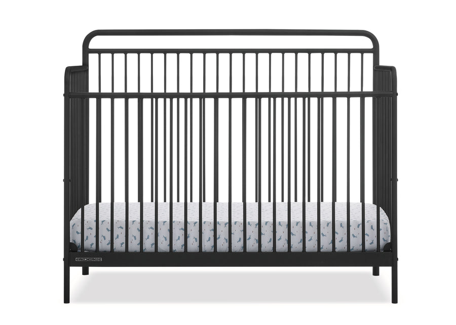 Matte Black (1394) 16-Hayden 5-in-1 Convertible Crib