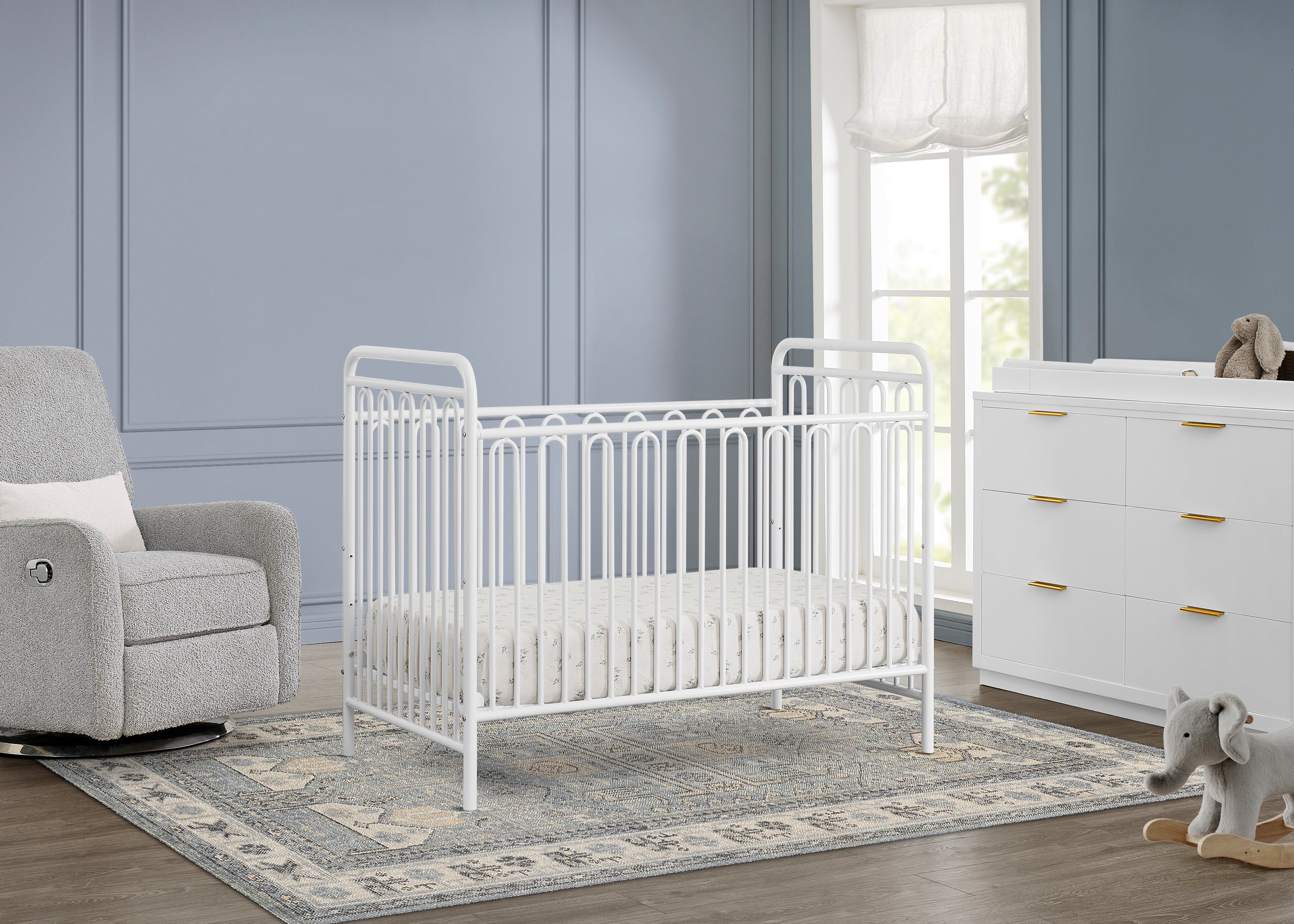 Complete The Look for Darcy 4-in-1 Convertible Metal Crib