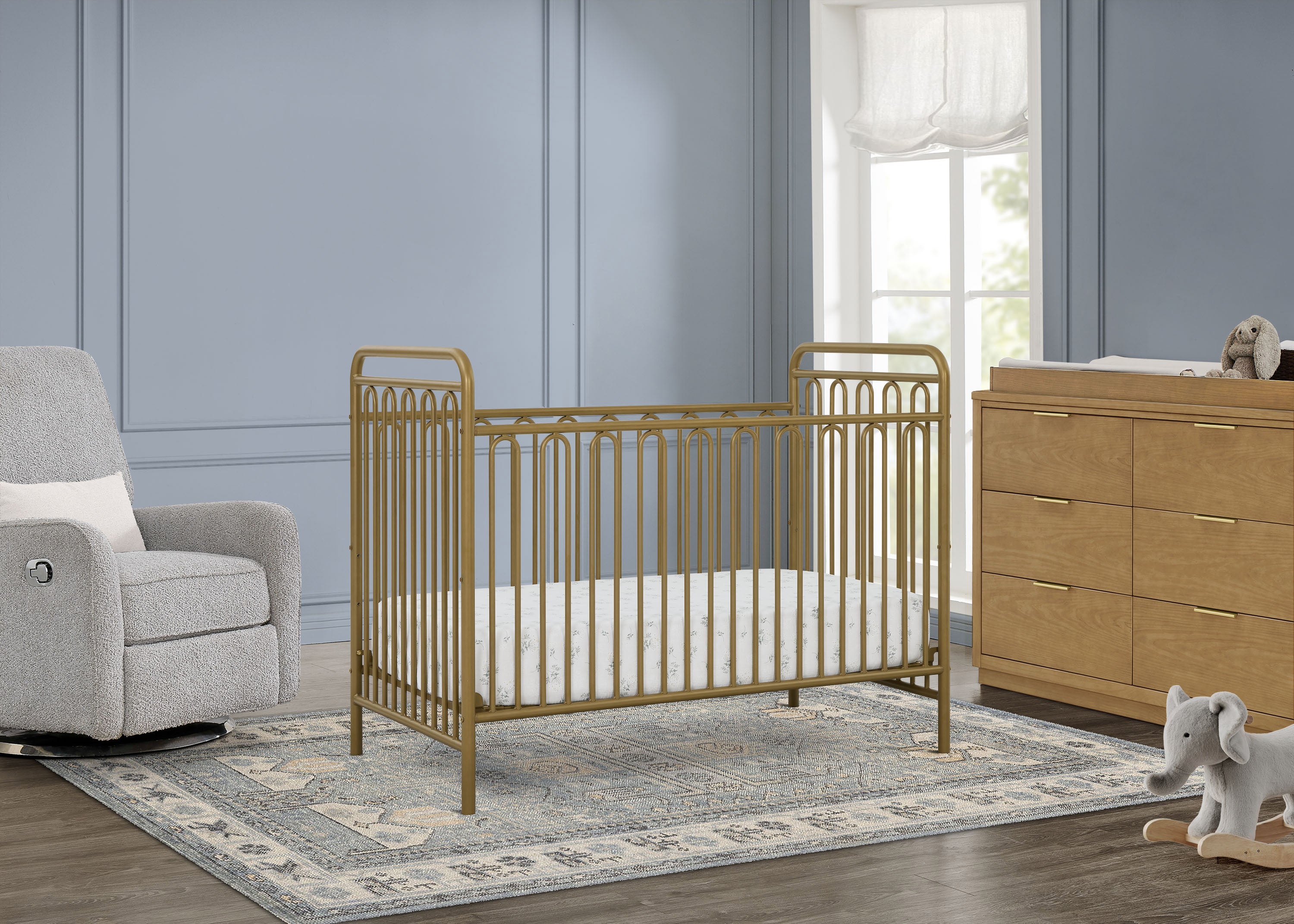 Complete The Look for Darcy 4-in-1 Convertible Metal Crib
