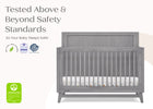 Steel Grey (1446) 30-Spencer 6-in-1 Convertible Crib