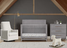 Steel Grey (1446) 23-Spencer 6-in-1 Convertible Crib