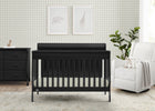 Ebony (0011) 1-Carter 6-in-1 Convertible Crib