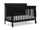 Ebony (0011) 4-Carter 6-in-1 Convertible Crib