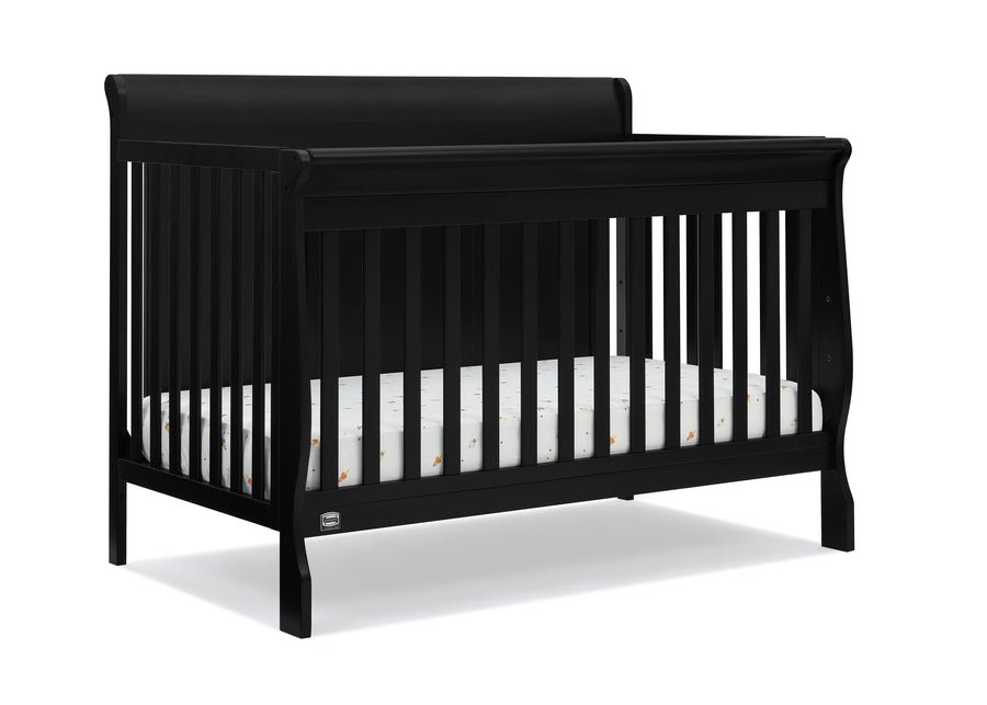 Ebony (0011) 4-Carter 6-in-1 Convertible Crib
