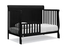 Ebony (0011) 5-Carter 6-in-1 Convertible Crib