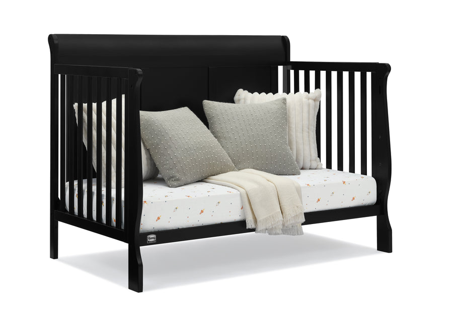 Ebony (0011) 7-Carter 6-in-1 Convertible Crib