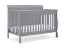 Grey (026) 14-Carter 6-in-1 Convertible Crib