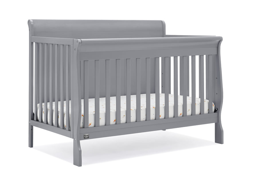 Grey (026) 14-Carter 6-in-1 Convertible Crib