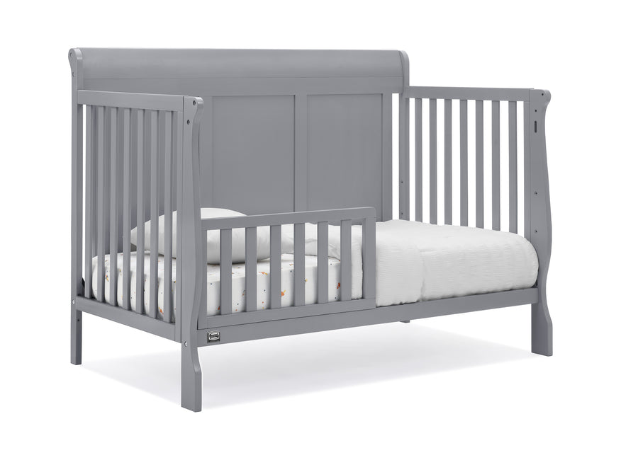 Grey (026) 15-Carter 6-in-1 Convertible Crib