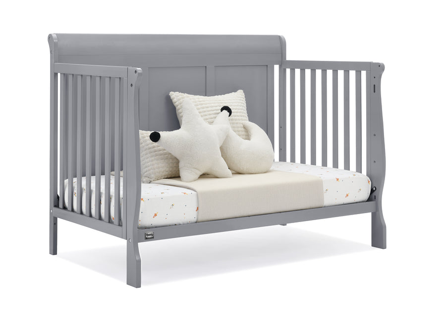 Grey (026) 16-Carter 6-in-1 Convertible Crib