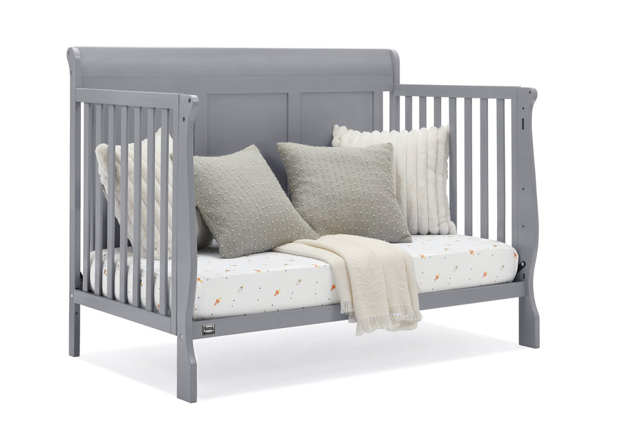 Grey (026) 17-Carter 6-in-1 Convertible Crib